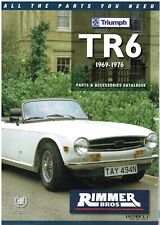 TRIUMPH TR6 (125hp & 150hp) 1969-76 COMPREHENSIVE PARTS & ACCESSORIES CATALOGUE