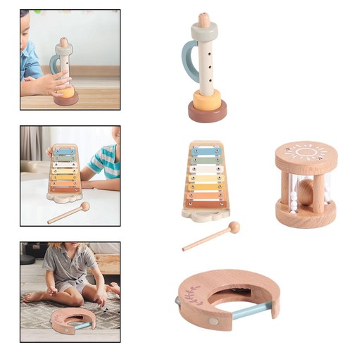 Kids musical instrument wooden - musical,
