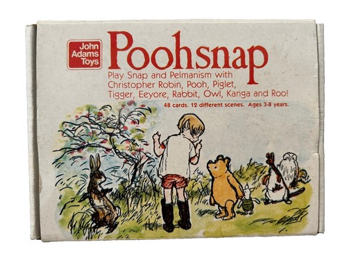 Vintage pooh snap card game - snap,