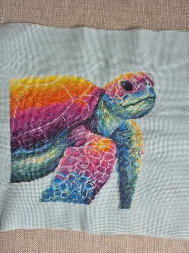 Completed crosstitch - completed,