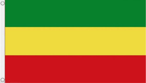 Rastafarian flag 3 old - 5', x