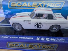 Scalextric mgb 1964 sebring - scalextric,