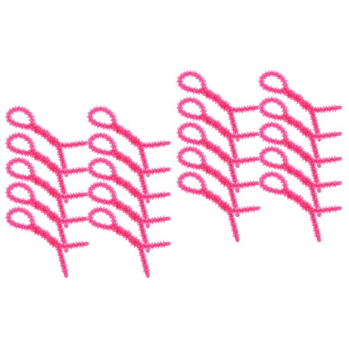 20pcs rose silicone - 20pcs, spiral