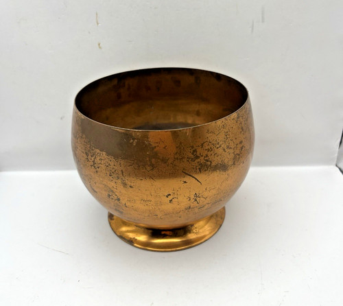 Vintage copper planter - vintage,