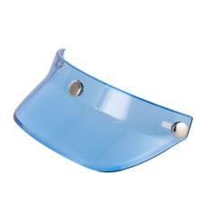 Snap Scratch Resistant for 3/4 Helmets Black Motorcycle Peak Shield with 3