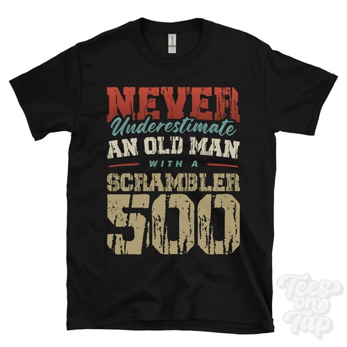 Never underestimate old man - an,