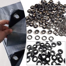 5mm Round Black Metal Eyelets