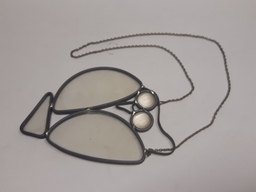 Antique magnifying glass with - antique,