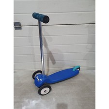 EVO Move "N" Groove Scooter Blue & Silver 3-Wheel Lightweight for Boys & Girls