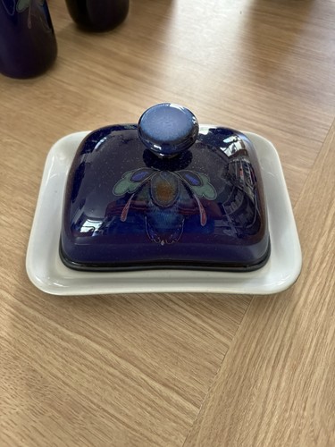 Denby baroque lidded butter - lidded,