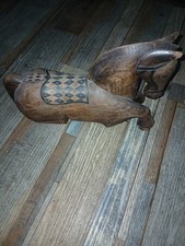 Wooden Horse Statue