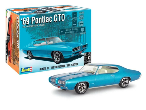 Revell pontiac gto 1 - 69,