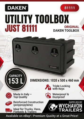 Daken lorry tool box - daken,