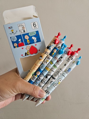 Pcs snoopy black ink - 6,
