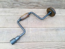 Vintage Automotive Veteran Car Wheel Brace Wooden Handles