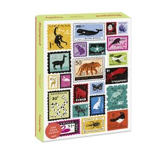 Stamped 1000 Piece Jigsaw Puzzle for Adults   The for Animal Lovers  Premium 100