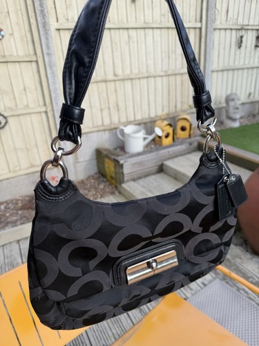 Coach madison black monogram - black,