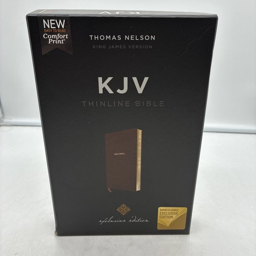 Kjv thinline bible - thinline, red