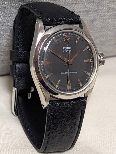 Big rose logo tudor oyster - rose,