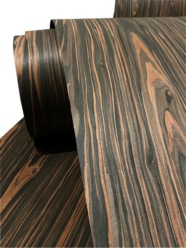 Ebony wood veneer flexible - wood,