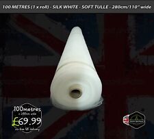 100 metres Roll - SILK WHITE -