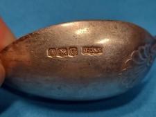 Solid Silver Spoon , Sheffield , 1945 , James Dixon & Sons Ltd , 26g