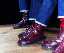 Skinhead Levis 501 Dark Denim 36" Waist 30" Leg hemmed With ½" Turnup