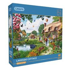 Gibsons Games Lakeside Cottage 500 Piece Jigsaw Puzzle Toys G3156