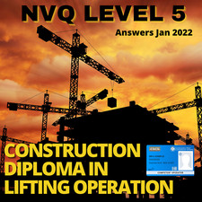NVQ Level 5 Diploma in Lifting