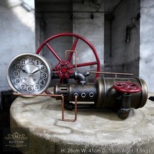 Industrial Unusual Pipe Clock