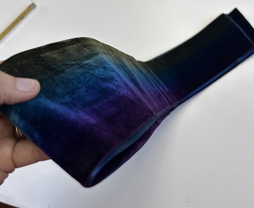 Antique victorian silk velvet - silk,