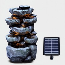 Solar water fountain led - fountain,