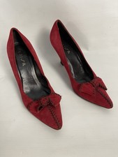 True Vintage UNISA Suede Shoes Heels  Size UK 5 EU 38