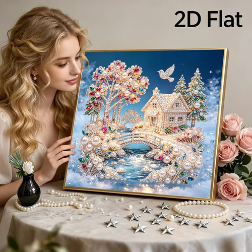 Christmas diy pearl - christmas,