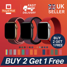 For Apple Watch Strap Series 10 9 8 7 6 5 Nylon Woven Band 38/40/41 & 42/44/45mm