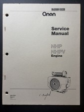 Onan Service Manual 940-0750