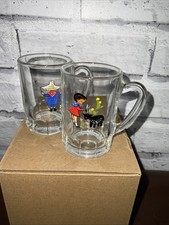 Miniature Glass Tankards -