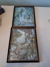 Vintage Foil Art Picture