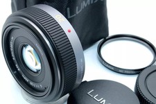 Near Mint Panasonic Lumix G 20mm f/1.7 ASPH. Wide Angle Lens H-H020 from Japan