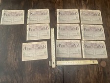 Vintage Ration Coupons Fuel