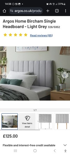 Bircham single headboard - headboard, light