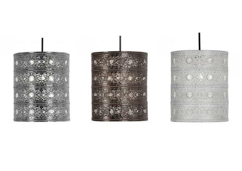 Moroccan style lampshade metal - style,