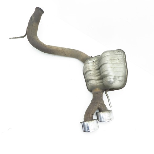 Rear exhaust silencer - exhaust,