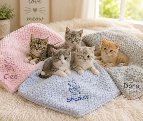 Personalised luxury cat kitten - personalised, cat/kitten