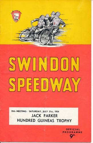Speedway programme swindon - speedway,