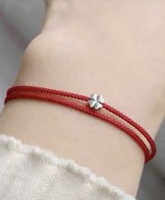 Lucky Clover Red String