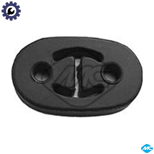 Rubber buffer muffler - muffler, 49003