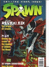 Spawn First Issue #1 1992 Titan Comic Magazine
