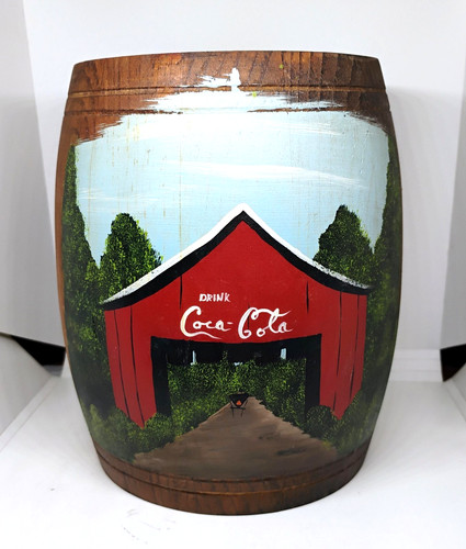 Coca cola vintage - vintage, painted