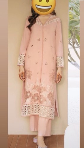 Ethnic pink embroidered kurta - ethnic,